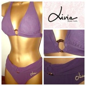 Purple Blue Bikini FASHION Week 2017